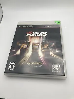 Midway Arcade Origins (Sony PlayStation 3 2012) Complete - Cib • $18.99