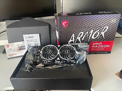 £100 • Buy MSI AMD Radeon RX 6600 8GB ARMOR GDDR6 Video Graphics Card