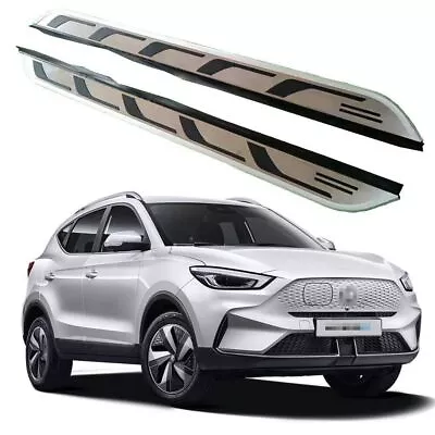 Aluminium Alloy Fixed Running Boards Fits For MG ZS 2020-2024 Side Step Nerf Bar • $633.66