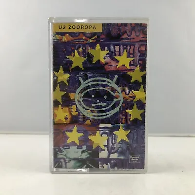 U2 Zooropa Cassette 1993 Brazil Island (NOT Lp) Rare Insert And Media EX • $45