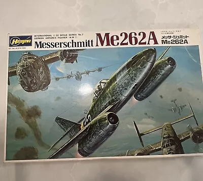 1/32 Scale HASEGAWA Model MESSERSCHMITT Me262A • $12.27