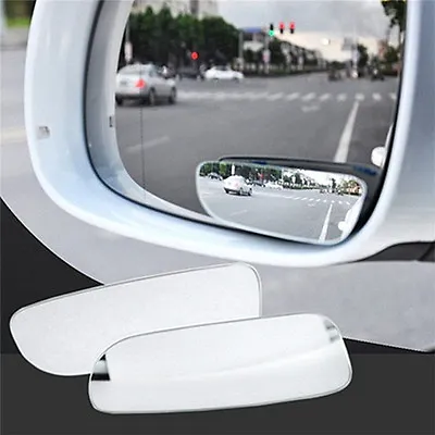 2Pcs Universal Car Auto 360° Wide Angle Convex Rear Side Blind Spot Mirror Z_$b • $4.93