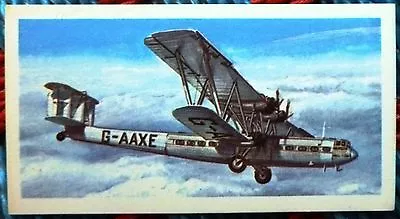 Brooke Bond History Of Aviation Tea Card 17. Handley Page HP.42 Airliner. • £0.99