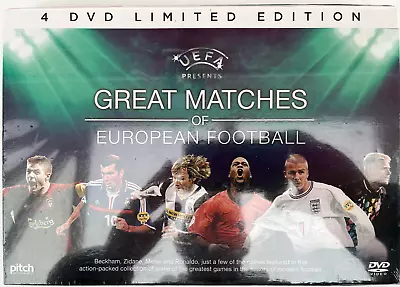 UEFA Great Matches Of European Football 4 DVD Limited Edition **NEW/SEALED** • £8.79