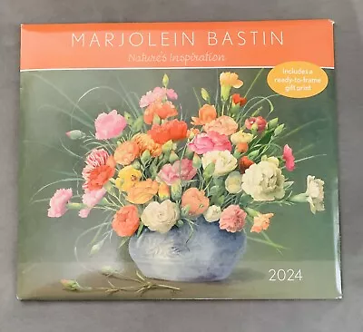 Marjolein Bastin Nature's Inspiration 2024 Deluxe Wall Calendar With Print • $12.99