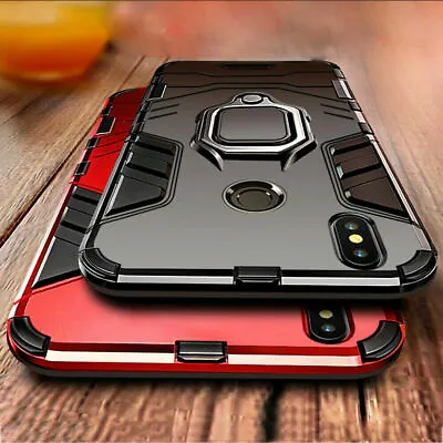 Hybrid Shockproof Armor Case Stand Cover For Huawei P20 P30 Mate 20 Lite P40 Pro • £2.95