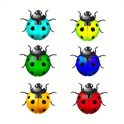 £5.95 • Buy Flat Metal Ladybugs Wall Decor, Metal Ladybugs Hanging Decor, Home Decor,garden