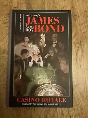 James Bond: Casino Royale By Ian Fleming Van Jensen (Hardcover 2018) Dynamite • £12