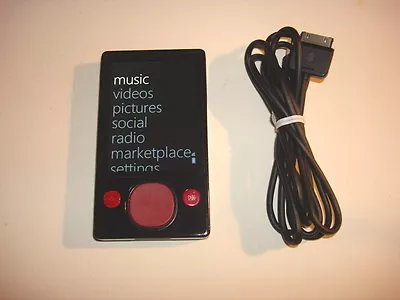 MICROSOFT  ZUNE  CUStOM  BLACK/RED  128GB. SSD...NEW BATTERY... • $299.99