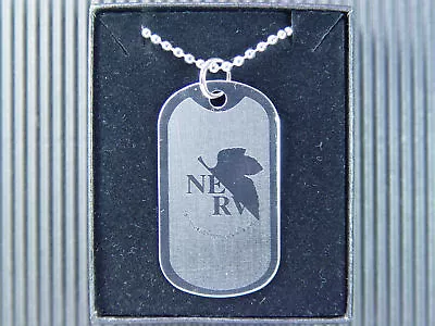 $12.99 • Buy Neon Genesis Evangelion NERV Dog Tag Necklace