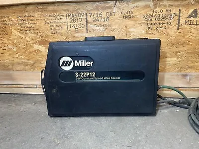 Miller S-22P12 Suitcase Feeder With 14 Pin Gas Hose And Power Lead—SHIPS FREE • $1100