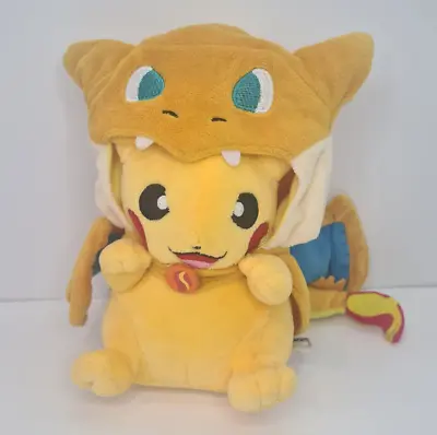 Pokemon Pikachu With A Charizard Y Costume Plush Soft Toy • £12.99