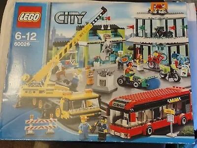 £105 • Buy LEGO CITY: Town Square 60026, Complete With Instructions And Box.