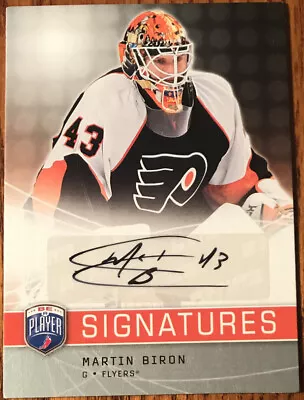 2008-09 Be A Player Signatures Martin Biron S-MB Philadelphia Flyers • $3.63