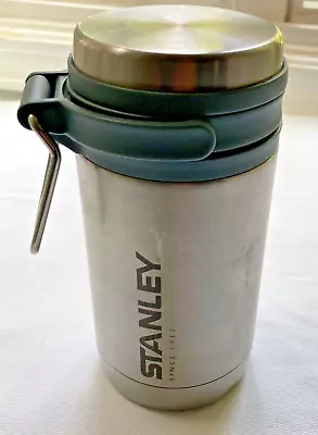 Stanley Mug Vacuum Insulated Mountain Trail Stainless Steel 12oz Silver Travel • $33