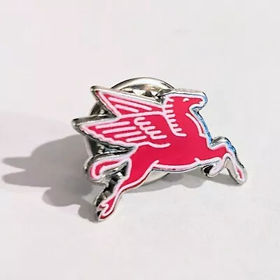 Mobil Oil Flying Red Pegasus Iconic Logo Lapel Pin Vintage • $11.50