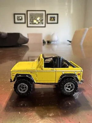 2010 Matchbox ‘72 Ford Bronco 4x4 Yellow Camping Adventure Multipack Exclusive • $4.60