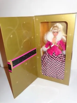 Barbie Winter Rhapsody Doll 1996 Mattel Special Edition #16353 Avon New Blonde   • $19.99