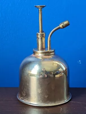 Vintage Brass Pump Plant Sprayer Mister - In Good Working Condition Free Ship • $17.99