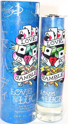 Love & Luck 3.4 Oz Edt Spary For Men New In A Box By Ed Hardy • $23.45