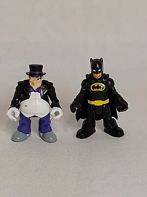 Imaginext Batman & The Penguin Action Figures • £3.50