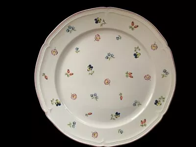 Villeroy & Boch Petite Fleur 12  Chop Plate/Round Platter Multi Flower Sprigs • $22.46