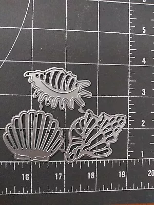 Universal Die Cut Tool Thin Metal Emboss Beach Shell Sea Ocean Conch Scallop  • $11.25