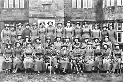 Ppc-60 WWI Military Women's Auxiliary Army Corps WAAC War Workers. Photo • $3.78