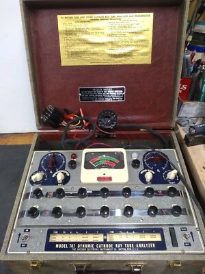 $99.99 • Buy Jackson Model 707 CRT Picture Tube Checker - Rejuvenator, Works