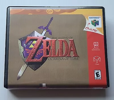 The Legend Of Zelda Ocarina Of Time CASE ONLY Nintendo 64 N64 Box BEST Quality • $14.97