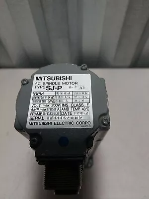 Mitsubishi AC Spindle Motor. Type SJ-P 0.4 AT. Mitsubishi SJ-P0.4AT. USED.  • $1200