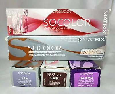 ❤️ 5 LOT MATRIX SOCOLOR Hair Color 3 Oz Tubes Assorted Mix 💜BEST EBAY DEAL💙 • $24.95