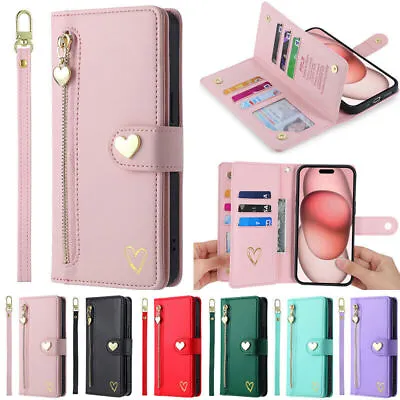 For Huawei Y9 Prime P20 P30 P40 Mate20 Magnetic Leather Wallet Flip Case Cover • $80