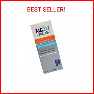 MG217 Multi Symptom Relief 2% Coal Tar Medicated Psoriasis Ointment Oz Jar 4 Oz • $13.55