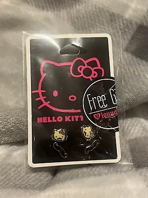 New Hello Kitty Mustache Earrings • $8