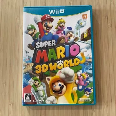 Super Mario 3D World Wii U Japanese Complete • $42.35