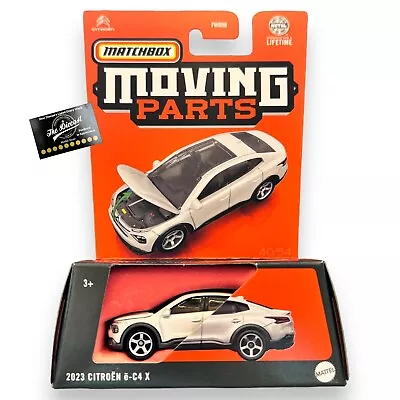 MATCHBOX MOVING PARTS 2023 Citroen E C4 X 1:64 Diecast New COMBINE POST • £7.99