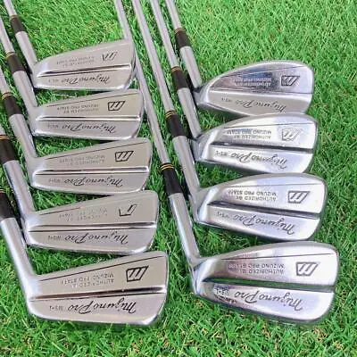 Mizuno Pro MS-1 Iron Set 3-9+Pw+Sw 9pcs Dynamic Gold Flex-R Golf Clubs • $161.34