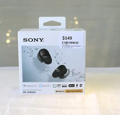 $149 • Buy Sony In-Ear Headphones - Black - WF-SP800NB