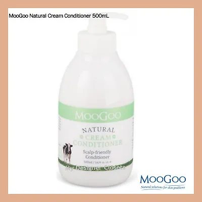 $39.99 • Buy MooGoo Natural Cream Conditioner 500mL Scalp Psoriasis  - Moo Goo