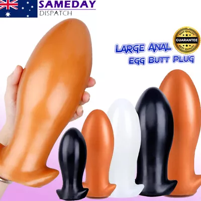 BIG Anal Butt Plug Dildo XXXL Monster Extra Large Fat Massive Thick HUGE Sex Toy • $23.95