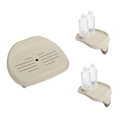 Intex Removable Seat For Inflatable Pure Spa Hot Tub & Cup Holder Tray (2 Pack) • $59.99