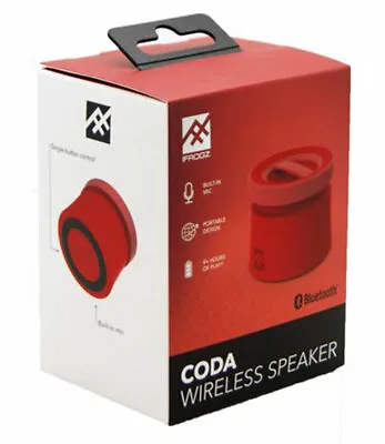 Bluetooth Wireless Speaker Portable Loud For Samsung IPhone IPad Sony LG - Red • £6.99