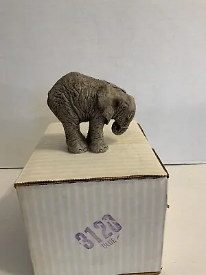 The Herd Elephant Collection 3120 “Blue” Marty Sculptures With Box • $45