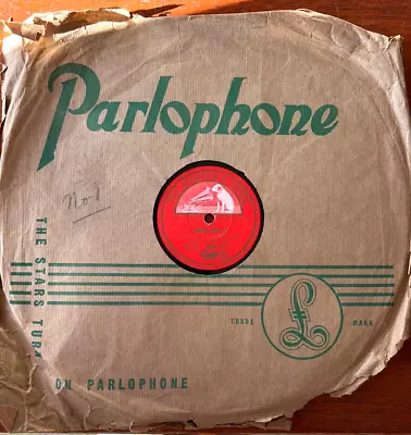 Vintage 78 RPM 12  Gramophone Record ENRICO CARUSO -  The Lost Chord  - HMV 1933 • $15