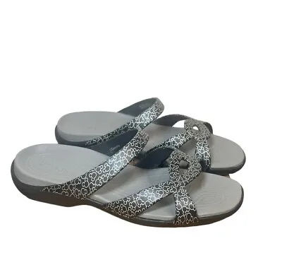 Crocs Disney Womens Meleen Twist Mickey Mouse Slide Sandal Black-Size 11 New • $49.99