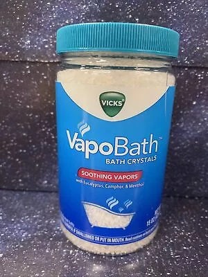 VapoBath Bath Crystals Soothing Vapors 15 Oz (425 G) • $17.88