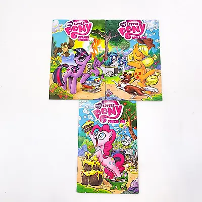 My Little Pony Micro Comic Books Lot Pinkie Pie Applejack Twilight Sparkle 2013 • $17.09