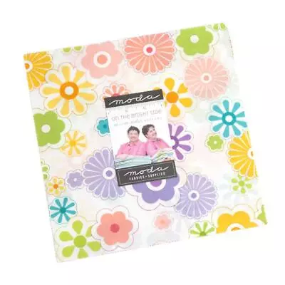 Moda Fabrics On The Bright Side Layer Cake Fabric 42 10  Quilting Quilt Squares • $43.95