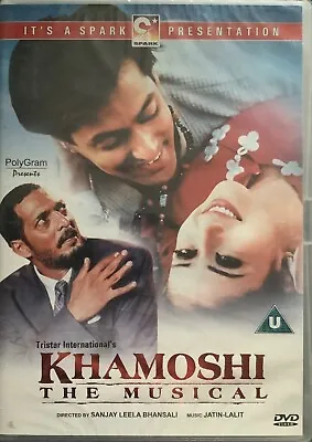 Khamoshi - *Salman Khan *Nana Patekar *Manisha Koirala Bollywood DVD • £7.97